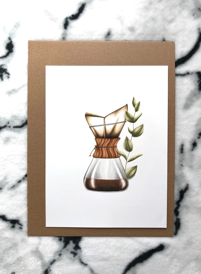 Coffee Art Print, Coffee Plant Art Print, Coffee Art, Coffee Bean Art, Plant Art Print, Coffee Bean, Coffee Plant, Coffee, Plant, Art Print image 1