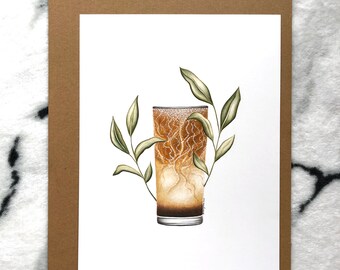 Impresión artística de café, impresión artística de planta de café, impresión artística de planta, regalo para amantes del café, arte del café, regalo de café, café, impresión artística, planta, plantas, arte