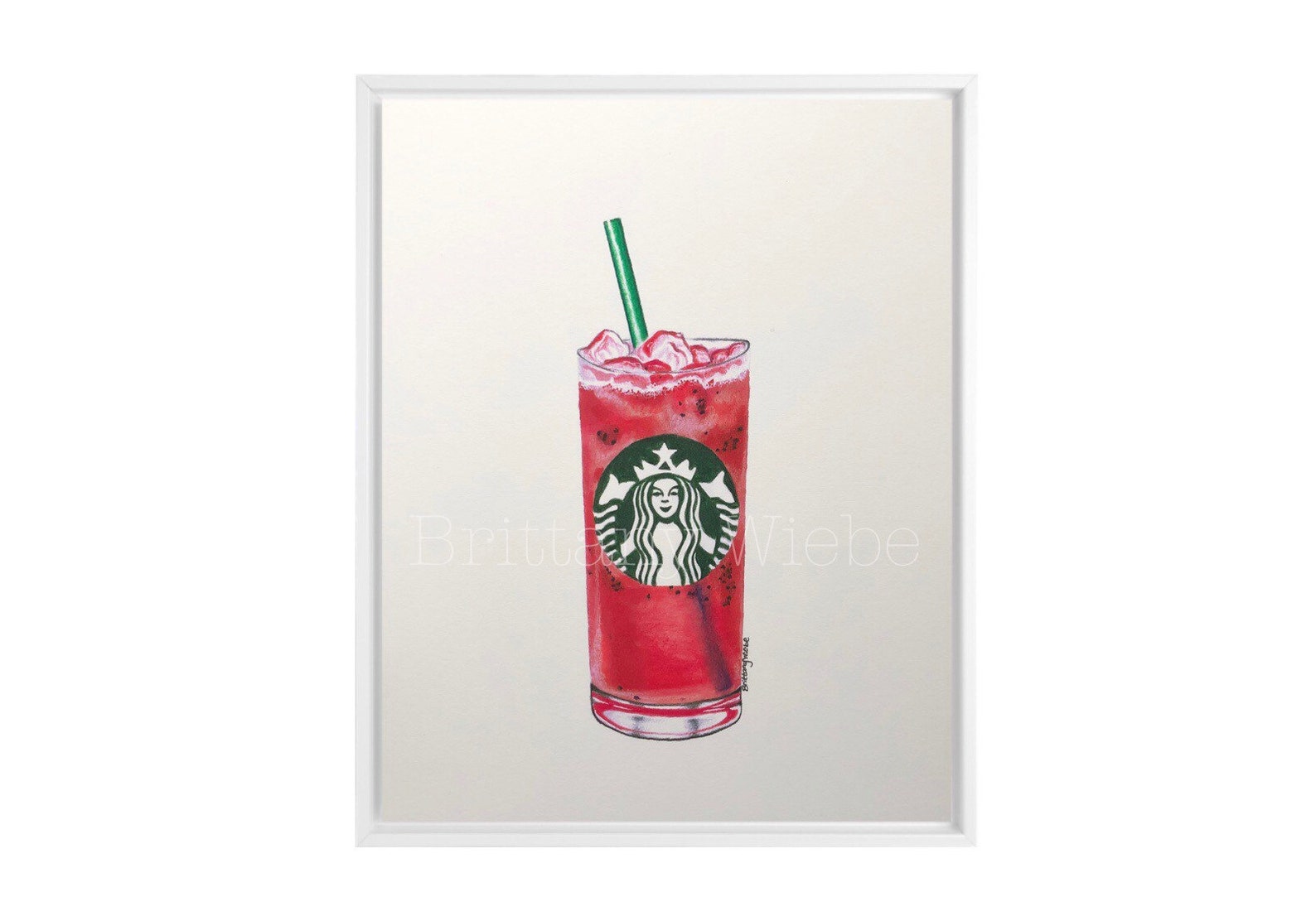 Starbucks Wall Art Decor Starbucks Wall Decor Starbucks Etsy