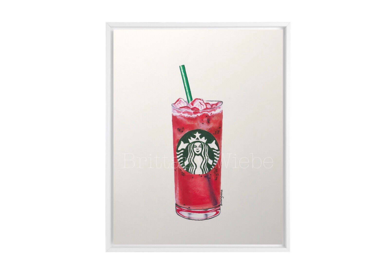 Starbucks Wall Art Decor Starbucks Wall Decor Starbucks Etsy