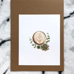 Coffee Plant Art Print, Coffee Art Print, Plant Art Print, Coffee Print, Plant Print, Coffee and Plants Art, Coffee Art, Plant Art, Coffee