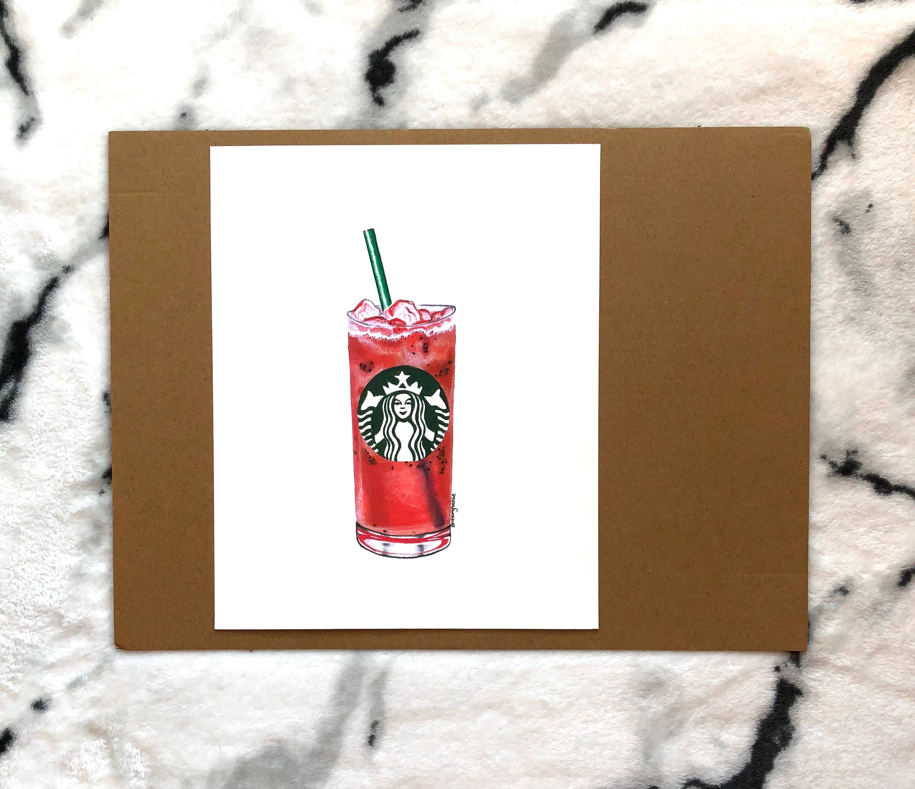 Starbucks Wall Art Decor Starbucks Wall Decor Starbucks Etsy