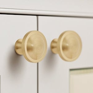 Brass Dresser Knobs Handles Columnar Drawer Knob Pulls Handles Cabinet Door Knobs Pulls Handles Rustic Hardware Knobs Pull