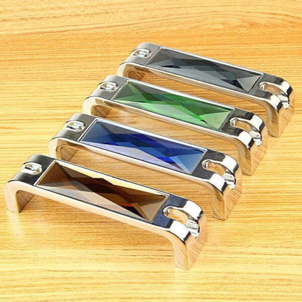 Glass Drawer Pulls Etsy