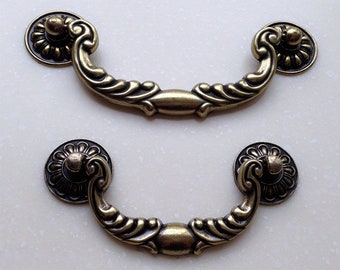 3 3 75 Dresser Pulls Handles Drawer Pull Handles Etsy