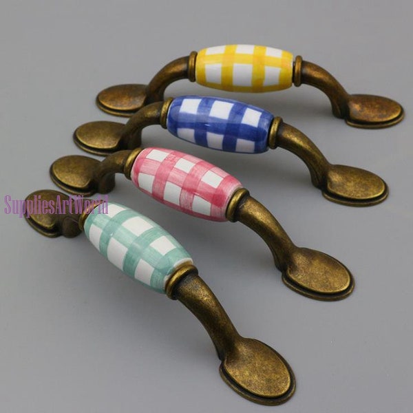 Ceramic Drawer Pulls Etsy