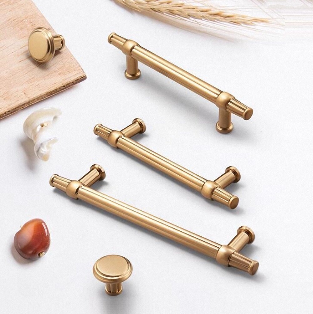 Set 4 Maniglie Vintage Per Mobili - In Lega Di Zinco, Design Retrò Per Armadi, Porte E Cassetti - Foto 12