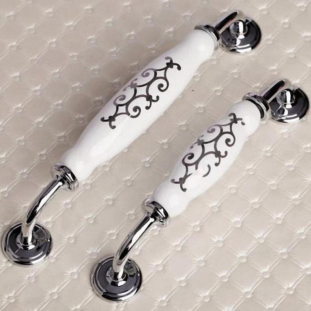 Ceramic Drawer Pulls Handles Knobs Cabinet Pulls Handles Knobs Dresser ...