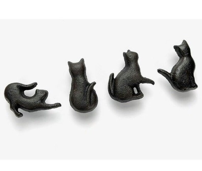 Cat Drawer Pulls Knobs Knobs Pulls Dresser Knobs Cast Etsy