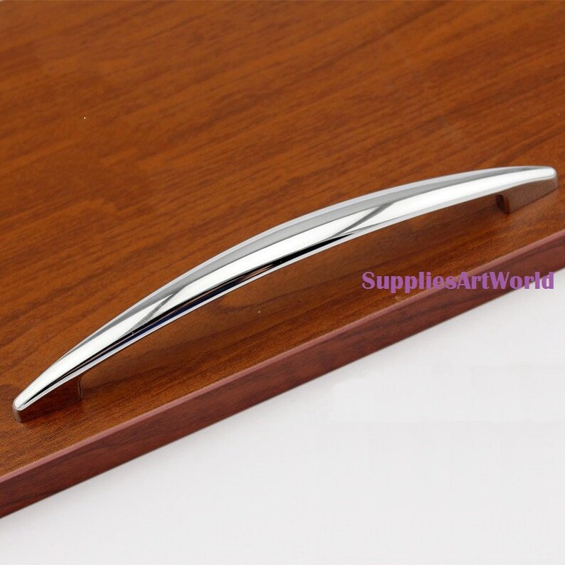 3.75 5 6.3 Cupboard Handles Pulls Bright Chrome Dresser Pull Handles Drawer Knobs Pulls Handles Cabinet Knob Handle Modern Knobs Pulls