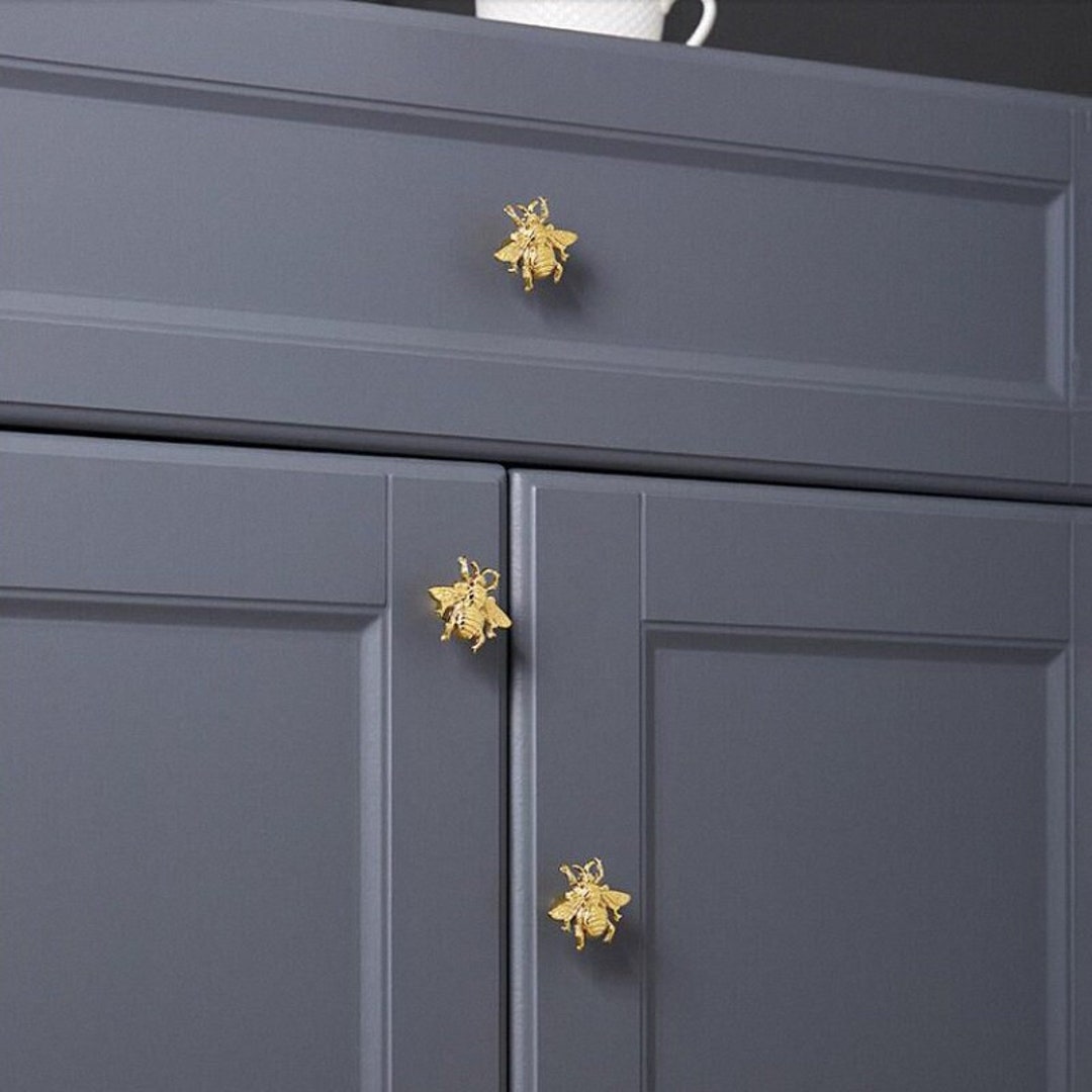 Brass Dresser Handle Small Bee Handle Study Bedroom