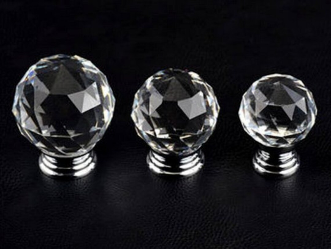 Crystal Knobs Handles Drawer Knobs Pulls Handle Rhinestone Kitchen