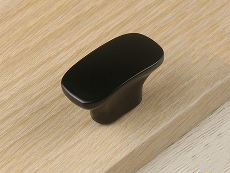 Dresser Pull Knobs Rectangular Drawer Pulls Knob Handles Etsy