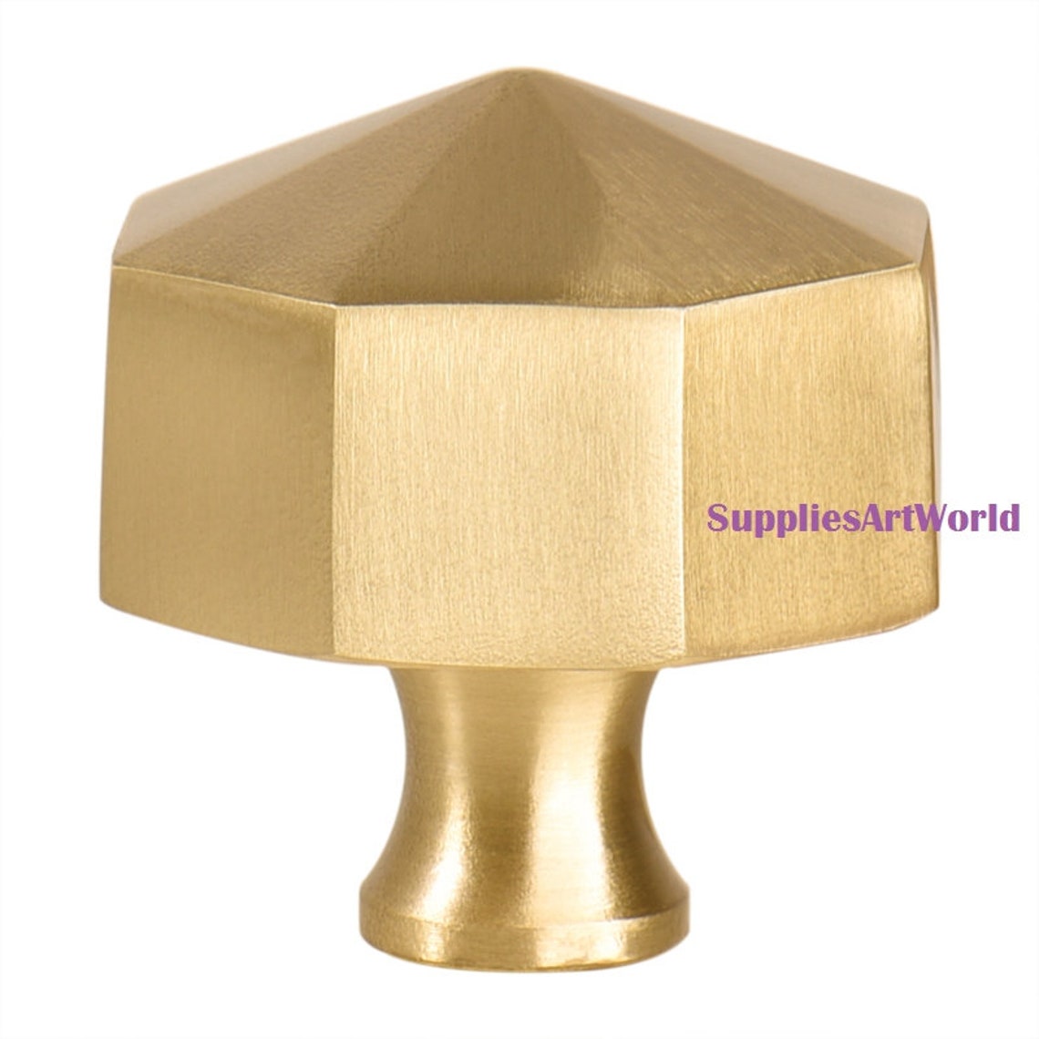 Pure Copper Brushed Brass Knobs Pulls Handles Door Etsy