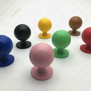 Colorful Dresser Knobs Handles Drawer Pulls Knobs Handles Kitchen Cabinet Door Knobs Pulls Handles Decorative Knobs Pulls Orange Yellow Red image 5