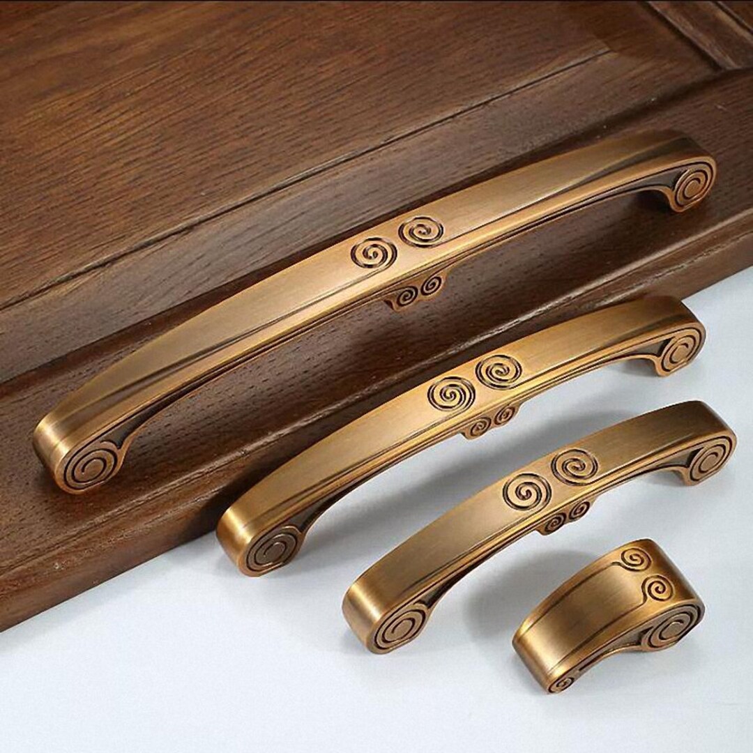 3.75 5 7.5 Antique Cabinet Door Handle Knob Bedroom Wardrobe Door ...