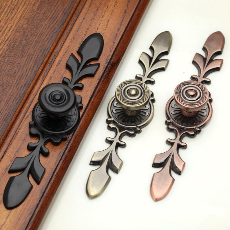 Vintage Style Dresser Knobs Pulls Drawer Pulls Handles Knobs Etsy