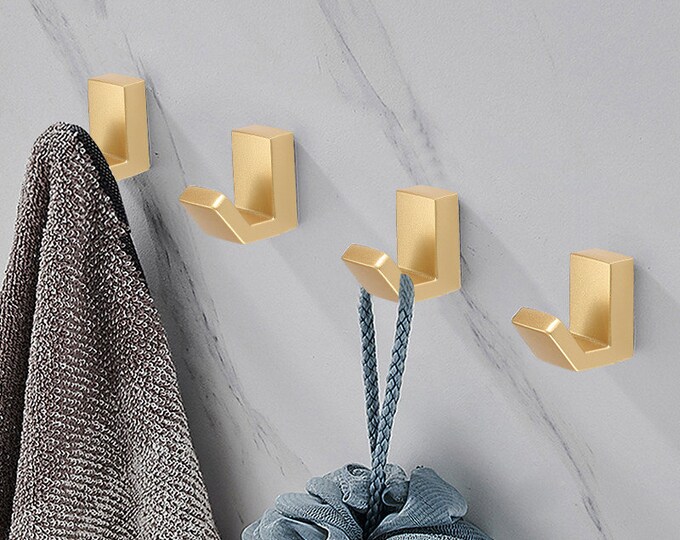 Japandi, Modern Wall Hooks, Strip Line Wall Hook, Scandinavian Wall