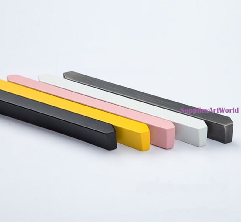 2 5 5 Colorful Drawer Pulls Handles Cabinet Door Etsy