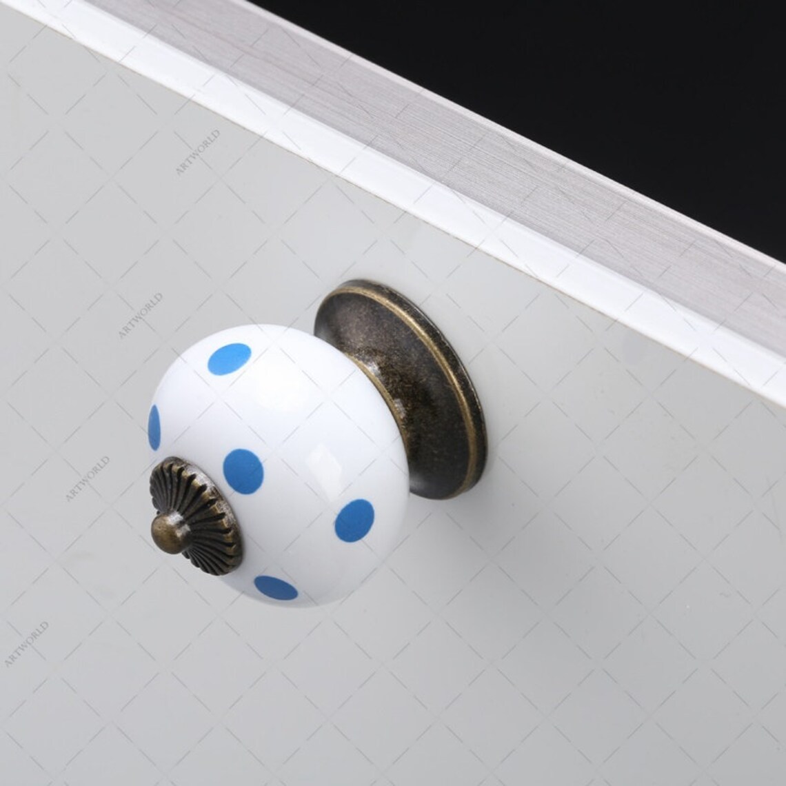 Colorful Knobs Kids Childrens Drawer Knobs Kitchen Etsy