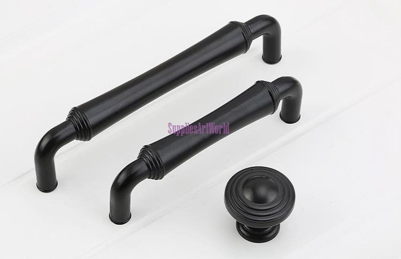 Cabinet Knobs Pulls Handles Drawer Knobs Pulls Handles Black Metal Dresser Pulls Handles Knobs Rustic Hardware Handles Pulls 3.75 5 6.3