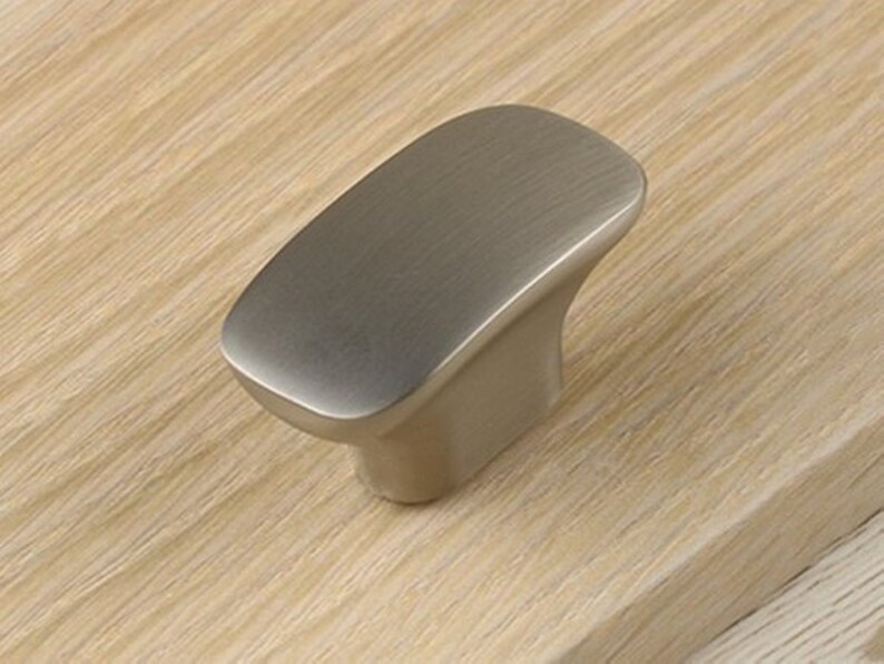 Dresser Pull Knobs Rectangular Drawer Pulls Knob Handles Etsy