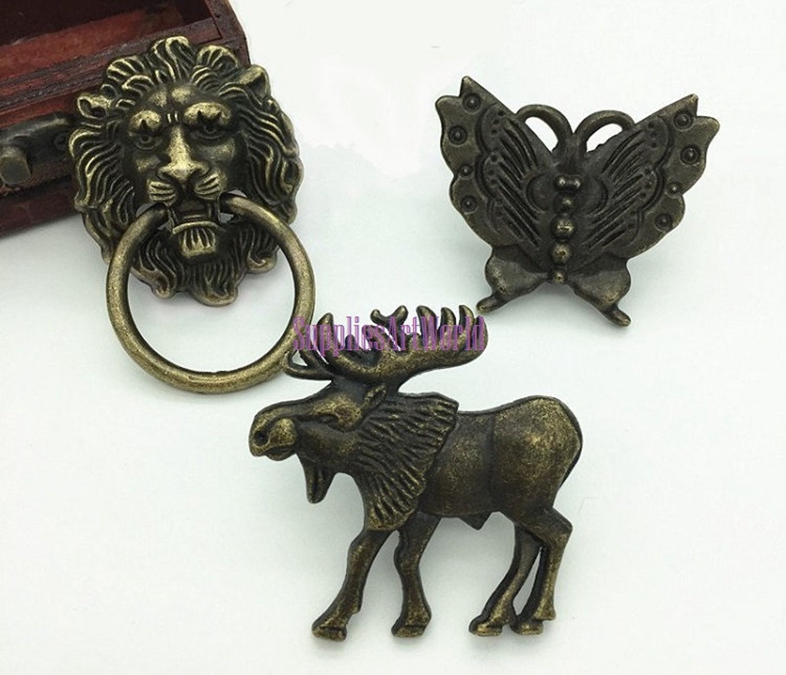 Vintage Cartoon Animal Knobs Handles Door Handles Etsy