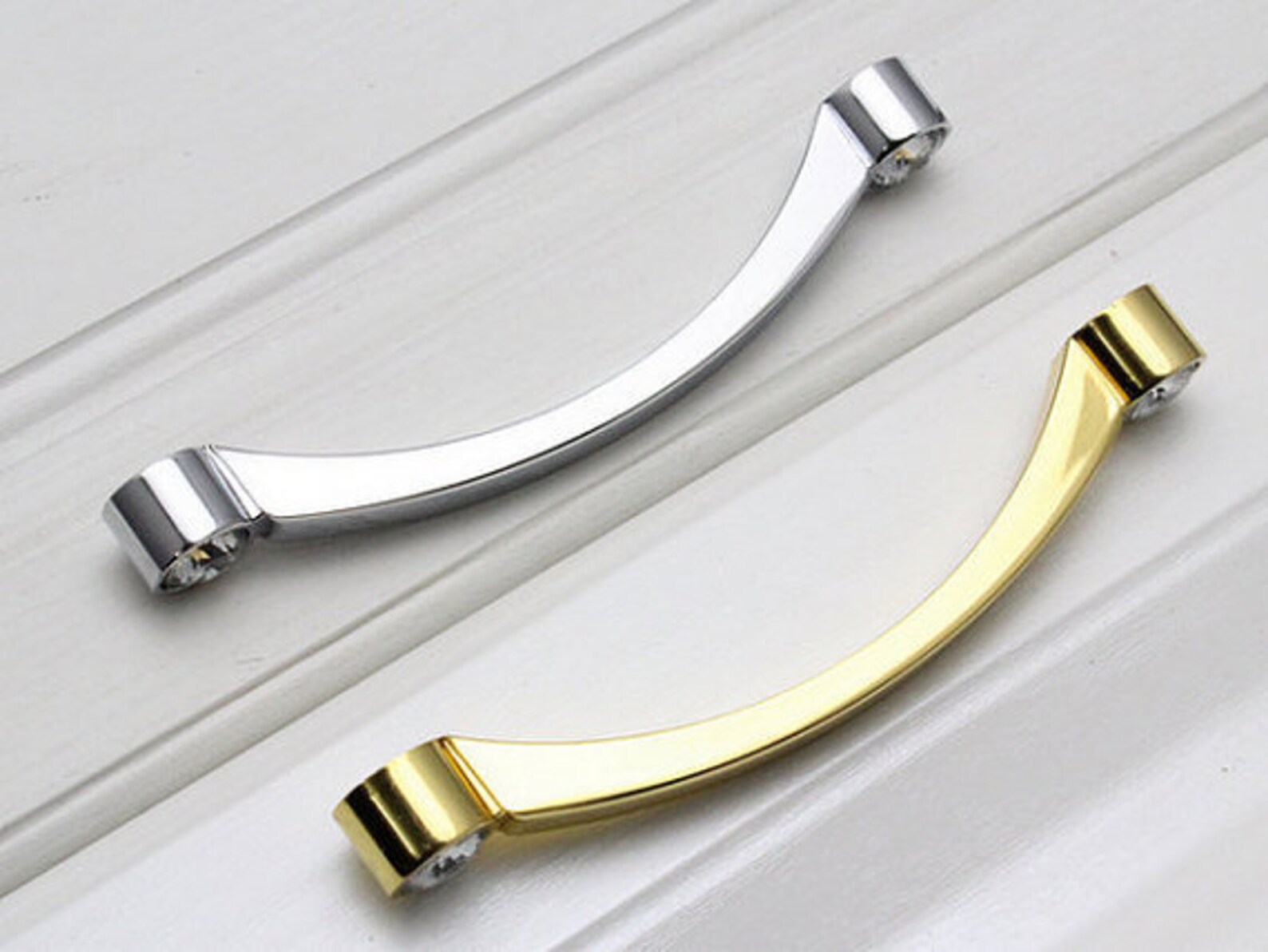 3.75 5 6.3 Glass Dresser Pulls Handles Etsy