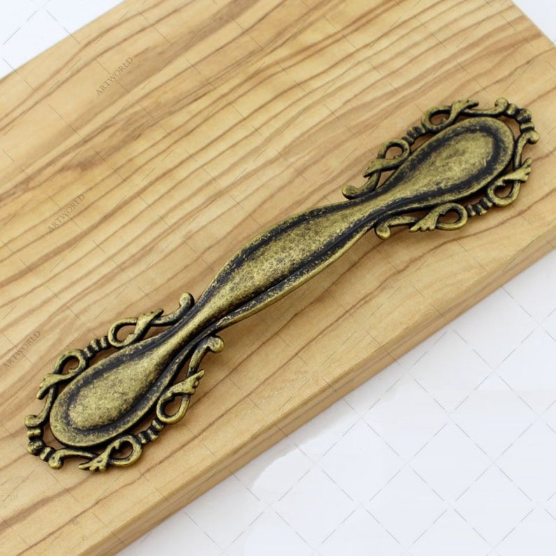 2.5 3.75 Vintage Drawer Pulls Handles Knobs Dresser Knobs Pulls Cabinet Pulls Handles Knob Antique Bronze Rustic Furniture Hardware Handle