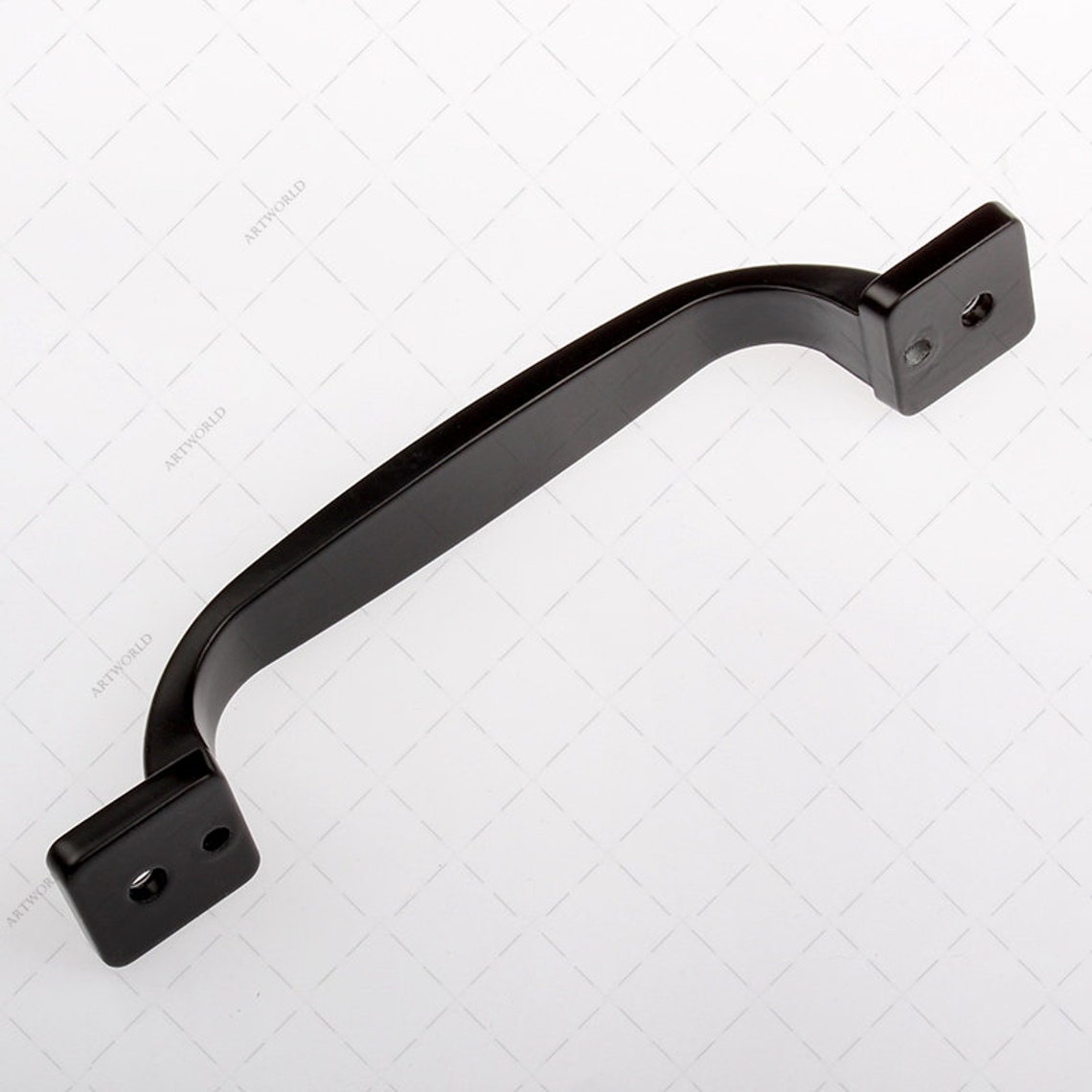 4.5 5.75 Black Drawer Handles Pulls Pulls Etsy