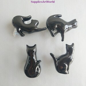 Cajón del gato tira perillas del gabinete perillas tira de las | Etsy