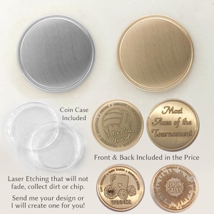 Challenge Coin - Laser Etched Custom