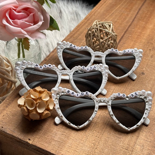 Custom Bridal Party Sunglasses | Bride To Be | Future Mrs Sunglasses |