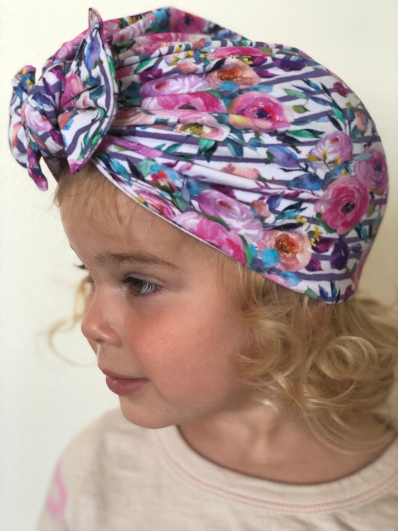 Bow Turban Baby Turban Toddler Turban Baby headband Girl Headband Baby hat Baby bow