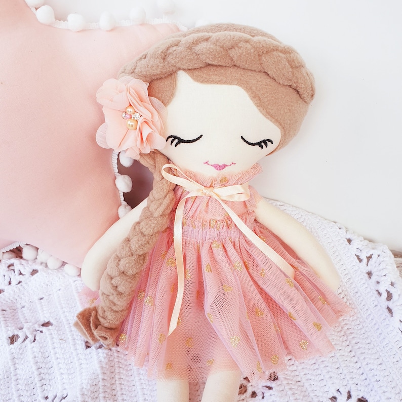 Handmade Cloth Doll Rag Doll Willow Etsy