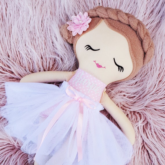 Handmade Personalized Rag Doll 