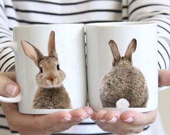 Rabbit cup | Etsy