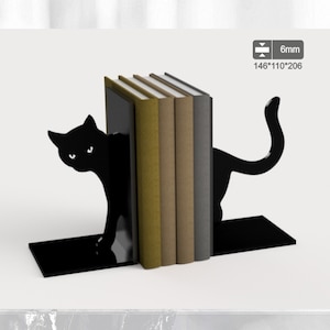 Holz Katze Wandregal Laser geschnitten Dateien 6mm Laser Cut Boot Katze Wohnkultur Schiff Holzwandregal