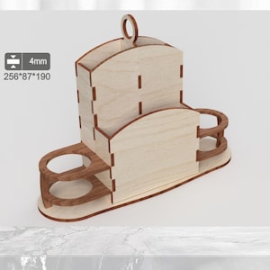 Сutlery organizer Laser Cut SVG