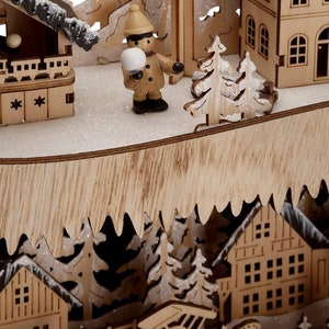 Home Christmas Reindeer Light Arch,wooden Laser Cut ,with Many Details ...