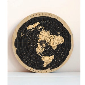 3D-Weltkarte, mehrschichtiges Panel, lasergeschnittene Datei. 3D Holz Weltkarte Antistress Färbung, 260 mm