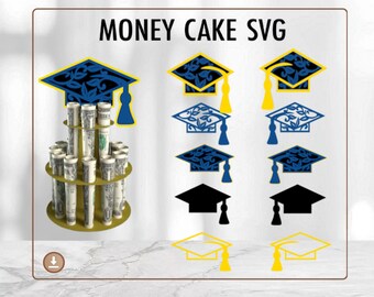 Money Cake SVG  Money Holder SVG Design S3