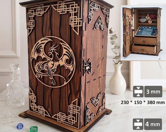 Laser Cut Wooden Jewelry Box with Drawer svg file Glowforge holder Laser cut opener jewelry case Wedding Love vector