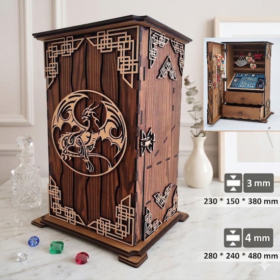 Laser Cut Wooden Jewelry Box with Drawer svg file Glowforge holder Laser cut opener jewelry case Wedding Love vector