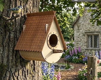 Wooden Bird Feeders Laser Cut Files