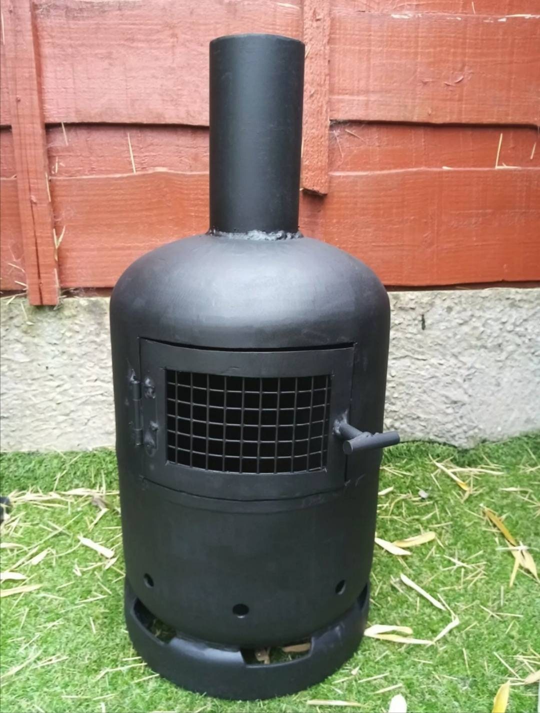 7kg gas bottle log burner Etsy