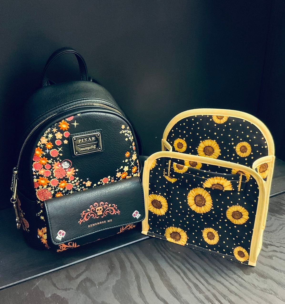 Sunflower Mini Backpack Organizer Insert. Ready to Ship 