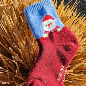 Mongolian Festive Camel Wool Socks