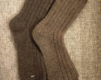 Calcetines auténticos de lana de oveja de Mongolia