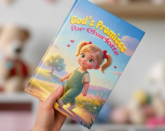 Libro per bambini personalizzato: la promessa di Dio per la storia dei bambini